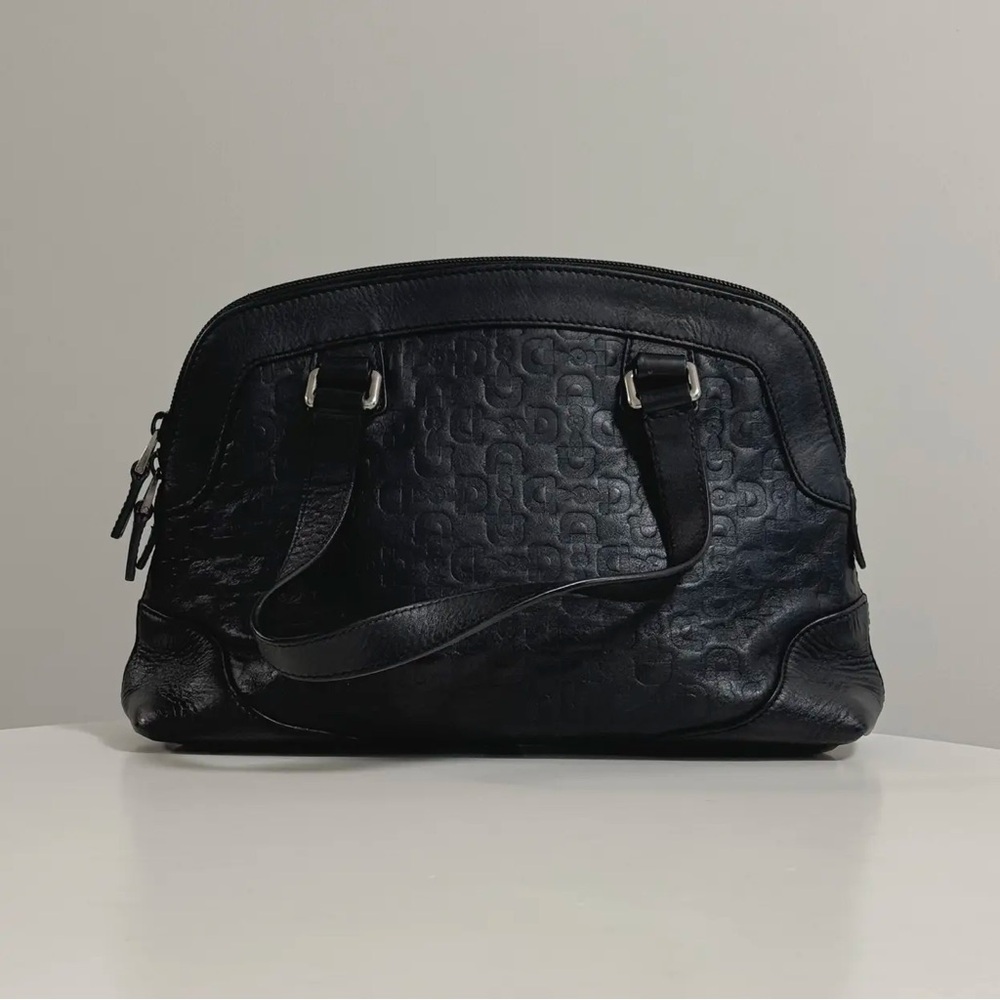 Gucci Black Leather Satchel